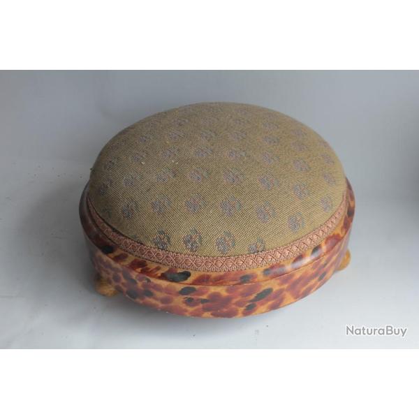 Petit repose-pieds circulaire 1900