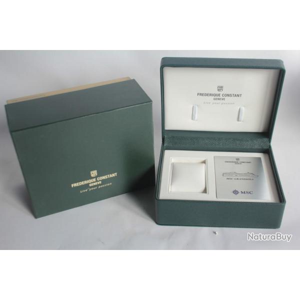 FREDERIQUE CONSTANT crin montre dition limite MSC Grandiosa