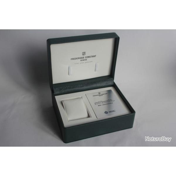 FREDERIQUE CONSTANT crin montre dition limite MSC Grandiosa