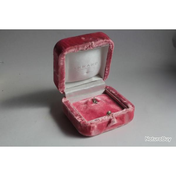 crin pour bijoux Garrard London velours rose