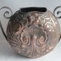 Vase cuivre Art Nouveau