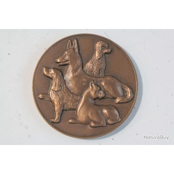 Mdaille bronze Chiens Exposition Canine internationale d'vian