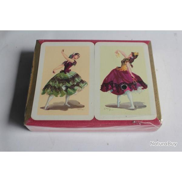 Double Jeu de cartes Danseuses Flamenco Fournier Espagne