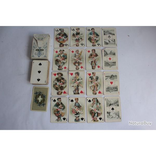 Jeu de cartes Whist N93 J.M.C. Suisse historique