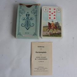 Jeu de cartes N°151 Lenormand J.M.C. Cartomancie deutsch