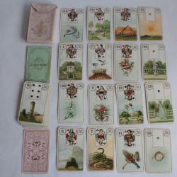 Jeu de cartes N°151 Lenormand J.M.C. Cartomancie