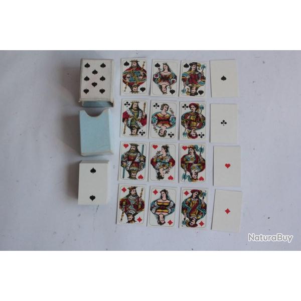 Ancien Jeu de cartes miniatures
