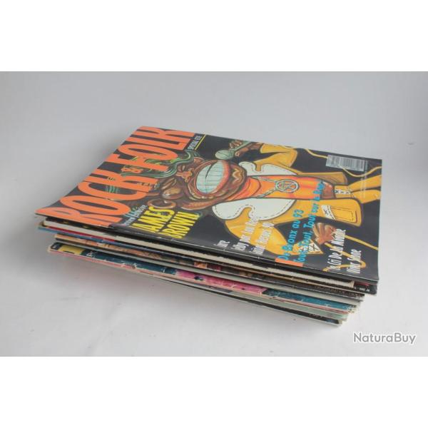 Lot 10 Magazines Rock and Folk n�50-132