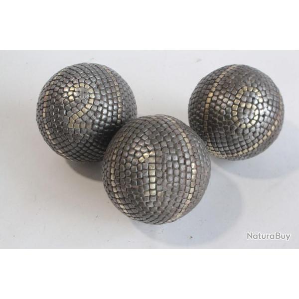 Boules Lyonnaises cloutes bicolores