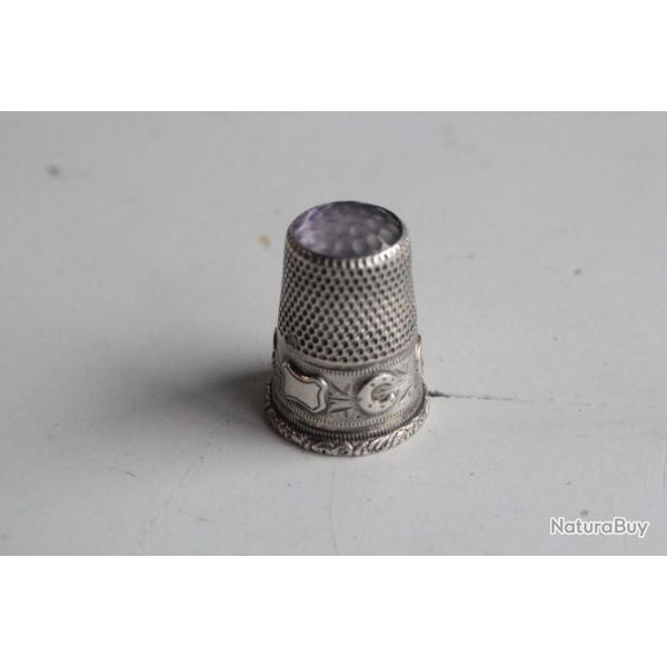 D  coudre argent amthyste Fer  cheval.