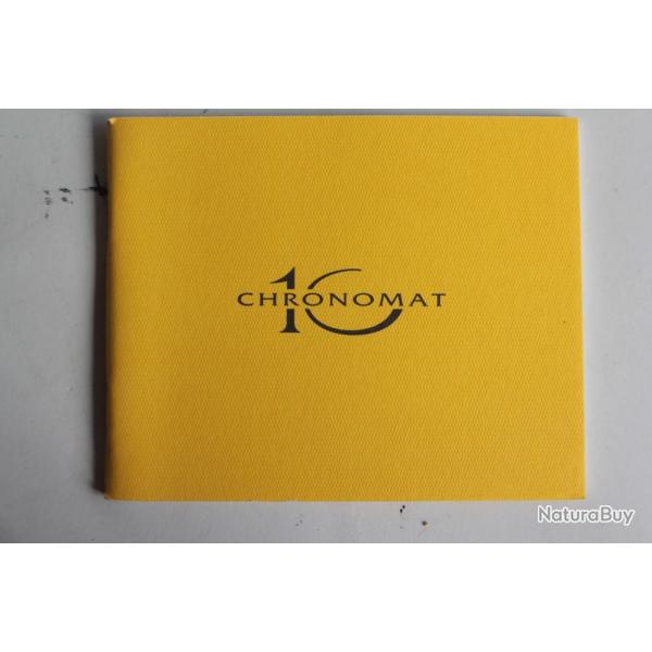 BREITLING livret notice montre Chronomat