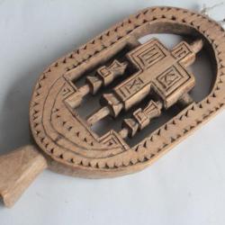 Ancien Sceau bois croix Copte