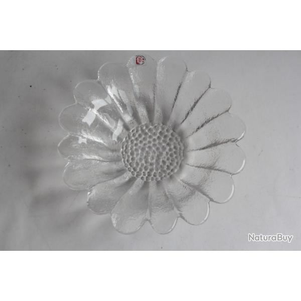 Coupe cristal Marguerite Dartington Angleterre