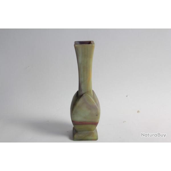 SVRES Vase soliflore pte de verre Art Nouveau