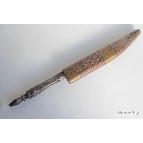 Paire Couteau Rasoir Kabiles XIXe sicle Afrique du nord