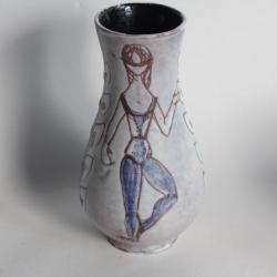 Vase céramique Le Triskel Vallauris