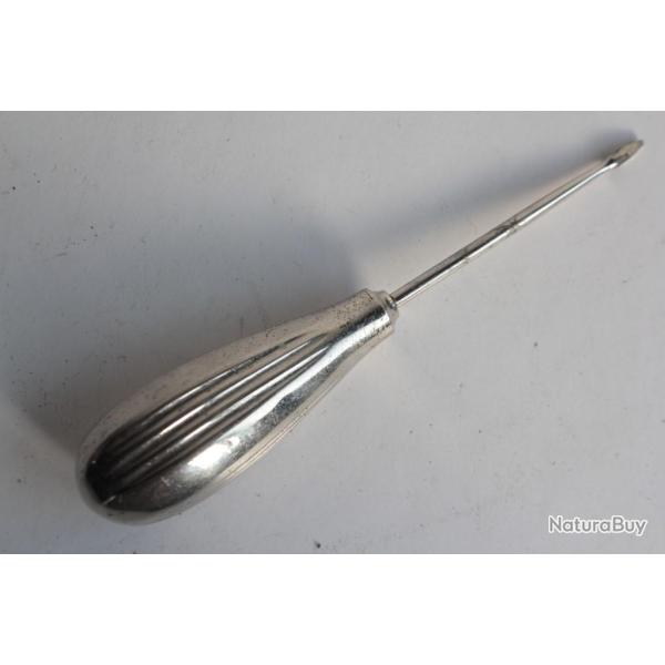 Ancien Instrument mdicale ciseaux droit chirurgie