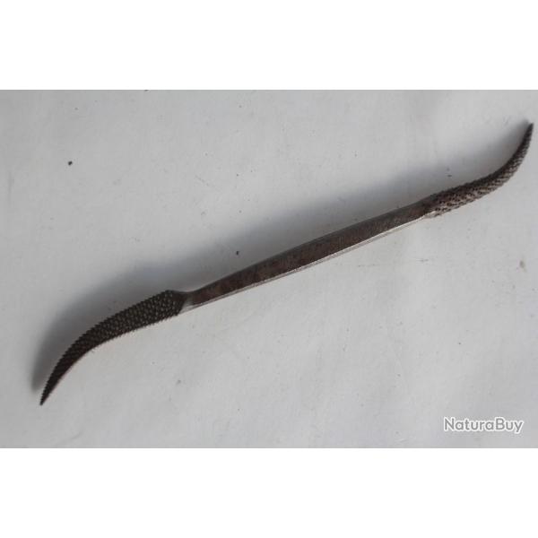 Ancienne lime rifloir rpe  bois Grard Outil Art populaire