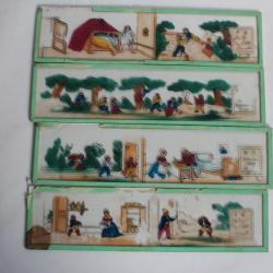 Plaques verre Lanterne magique Le petit poucet