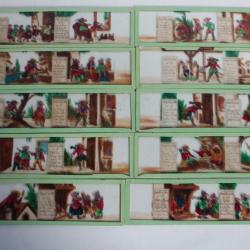 Plaques verre Lanterne magique La mère biquette