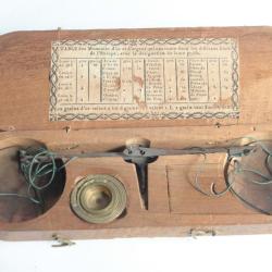 Balance trébuchet de diamantaire pour pierres précieuses