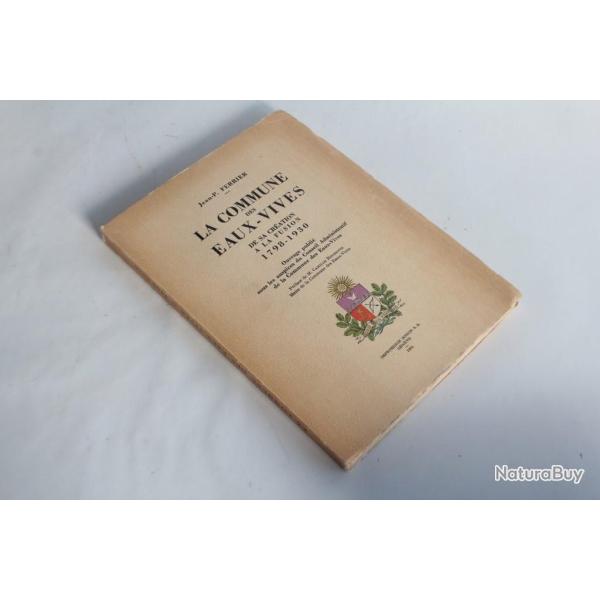 La Commune des Eaux-Vives Ferrier 1931 Suisse