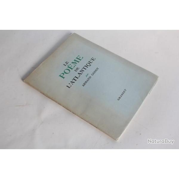 Le po�me de l'Atlantique Armand Godoy Grasset 1938