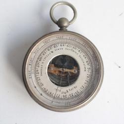 Hygromètre baromètre altimètre portatif Armes cycles St Étienne vintage