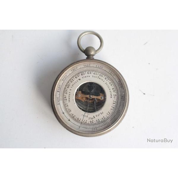 Hygromtre baromtre altimtre portatif Armes cycles St tienne vintage