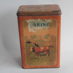 Boîte tôle lithographiée Chocolats Cacao Pissard Sallanches