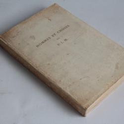 Livre Hommes et choses du P.L.M. Chemins de fer 1911