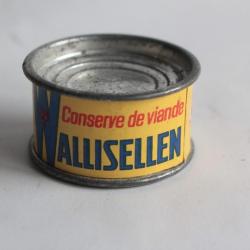 Boîte conserve de viande tôle lithographiée Échantillon Allisellen