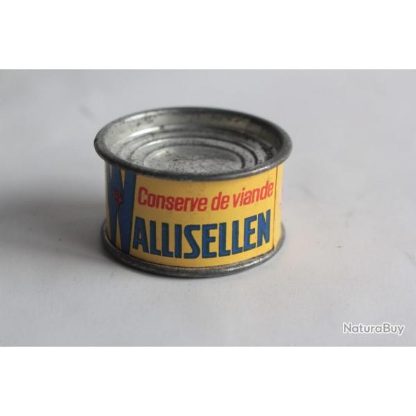 Bote conserve de viande tle lithographie chantillon Allisellen