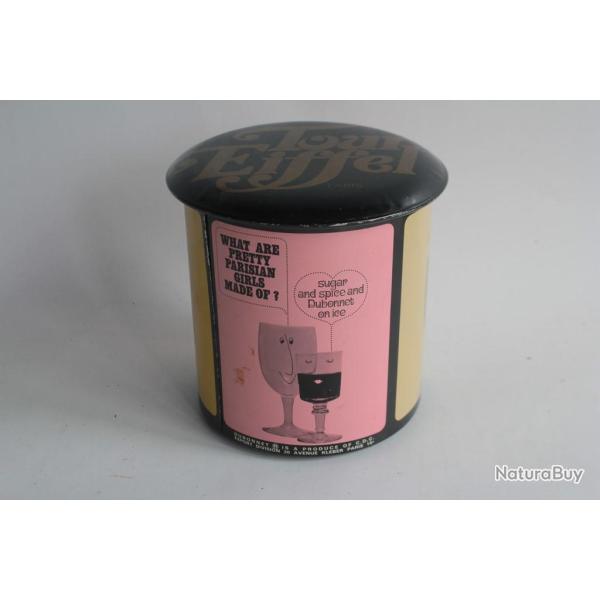 Bote sucrerie tle lithographie restaurant Tour Eiffel Dubonnet 1970