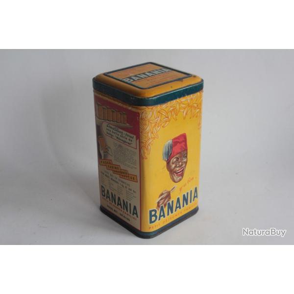 Bote chocolat cacao BANANIA tle lithographie y'a bon Chicore