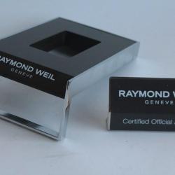 Pr&eacute;sentoir vitrine pour montre RAYMOND WEIL Collection Horlogerie