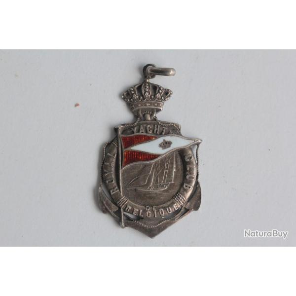 M�daille comm�morative �maill�e Royal Yacht Club Belgique