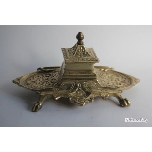 Ancien Encrier bronze