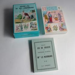 Grand jeu de Mlle Lenormand 54 cartes Tarot divinatoire B.P. Grimaud