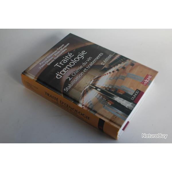 Livre Trait� d'oenologie 5e �dition tome 2 Pascal Rib�raud-Gayon 2005