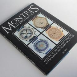 Livre Montres D'excellence créations horlogères Paolo Vecchi 1993