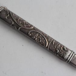 Ancien Porte crayon argent