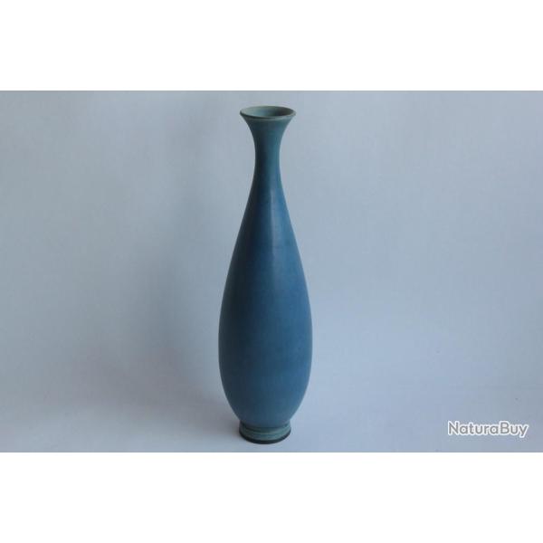 Vase grs Berndt Friberg Gustavsberg Sude Design 1950
