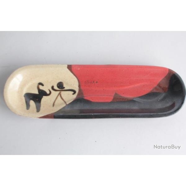 Repose cuillre cramique corrida Thomas Buxo Pays-Bas