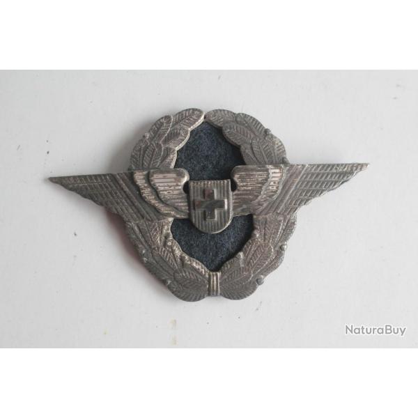 Insigne Aviation pilote d'avion Capitaine Suisse 1950