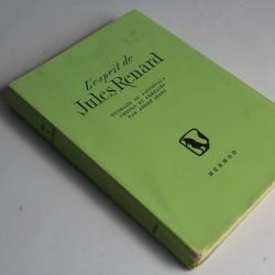 Livre L'esprit de Jules Renard André Joire 1946