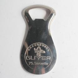 Décapsuleur publicitaire Chaussures Guyer