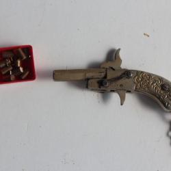Pistolet d'alarme Berloque-Maus broche florale 2mm détente ronde Allemagne