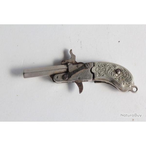 Pistolet d'alarme Berloque-Maus broche florale 2mm dtente ronde Allemagne