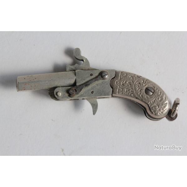 Pistolet d'alarme Berloque-Maus broche florale 2mm dtente ronde Allemagne